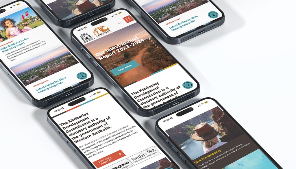 KDC website on Mobile
