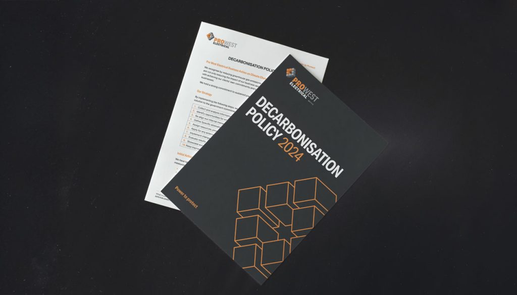 Pro West Electrical Decarbonisation