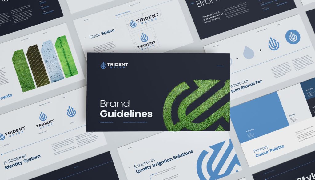 Trident Water brand identity guidelines